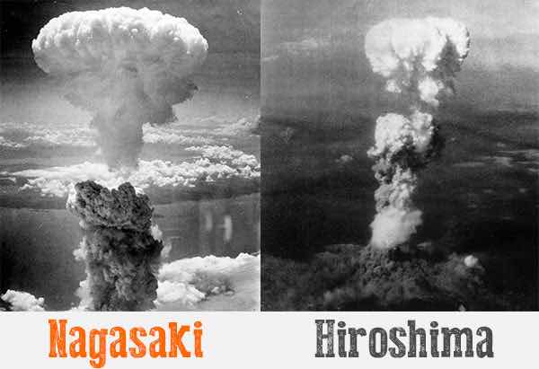 Nagasaki ve Hiroşimaya Atılan Atom Bombaları Havada Patlamıştır