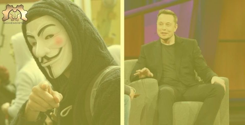 Anonymous Bu Kez Elon Musk’ı Hedef Aldı!
