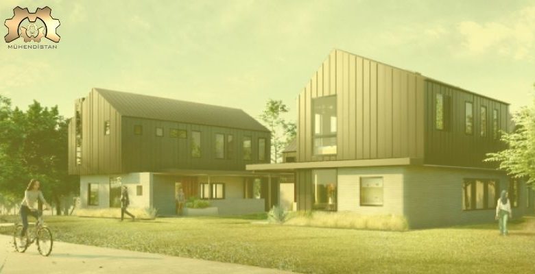 Teksas'ta Tamamen 3D Yazıcı ile Yapılmış Evlerin Olduğu Bir Sokak Var